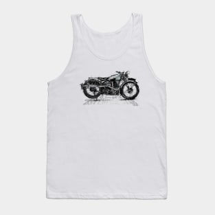 BSA Empire Star 1936 Sketch Tank Top